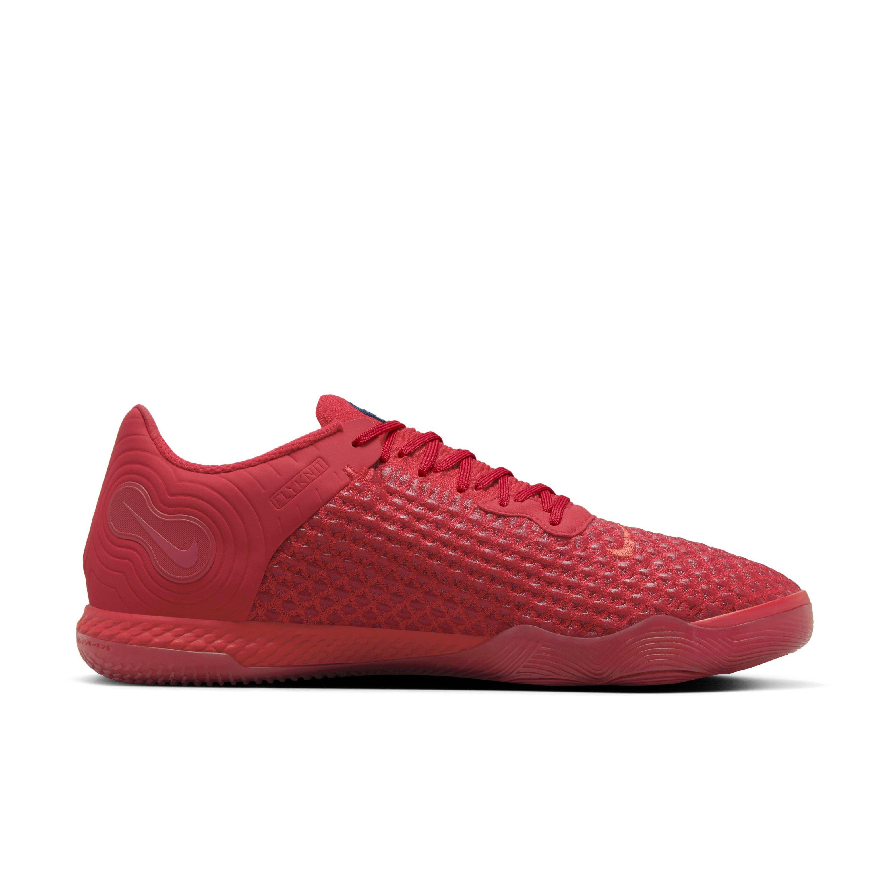 Nike React Gato Indoor "University Red/University Red" Men's Soccer Shoe